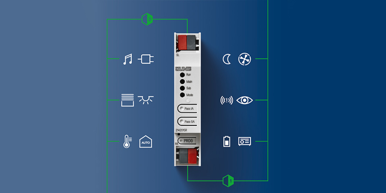 KNX Bereichs- und Linienkoppler bei Lauterbach Elektro in Oberkotzau